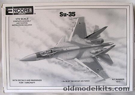 Encore 1/72 Su-35, 1017 plastic model kit